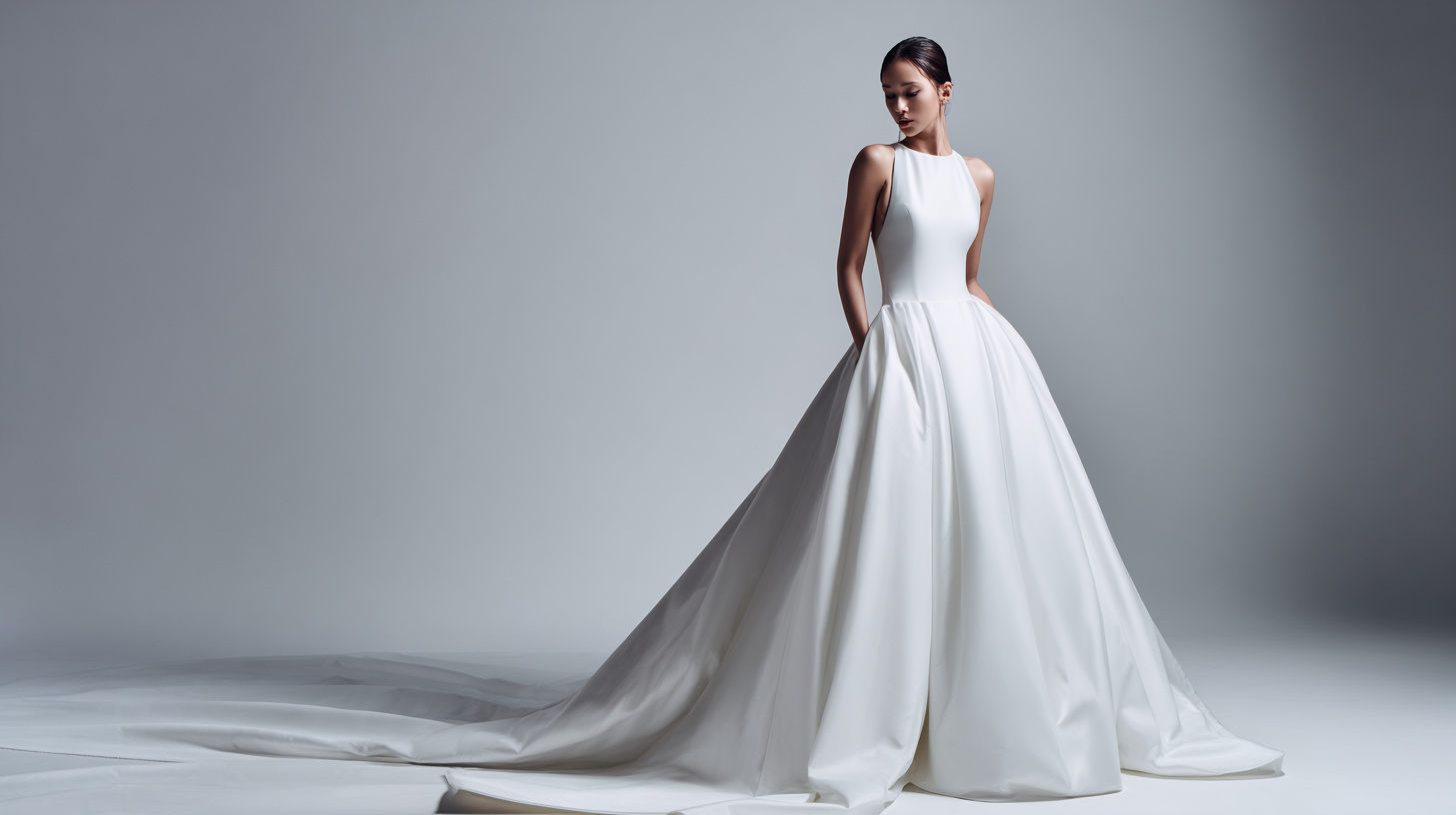 Gładkie suknie ślubne – prostota, która naprawdę robi wrażenie